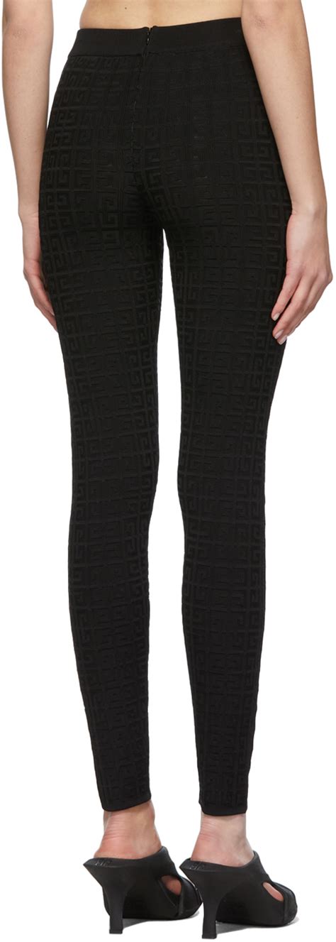 givenchy black zipper leggings|Transparent 4G leggings in .